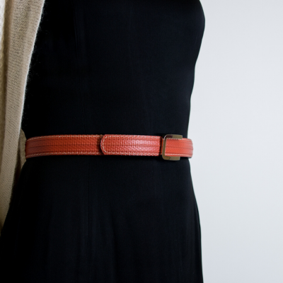 boucle amovible ceinture de qualité rouge femme