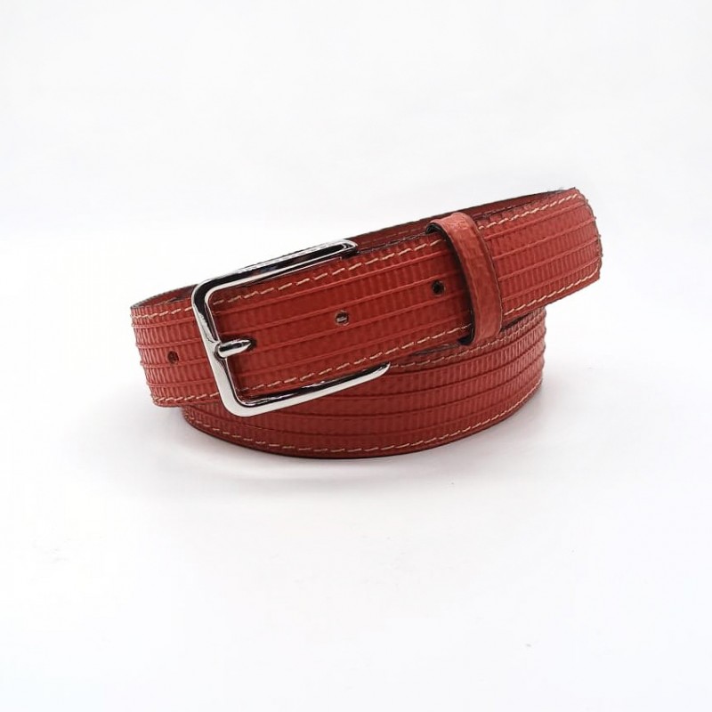 Ceinture mixte Charlie rouge brique Ceinture mixte Charlie rouge brique