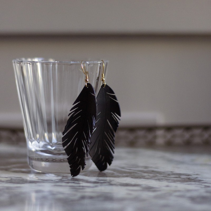 Boucles GABRIELLE plaquées or Boucles GABRIELLE plaquées or