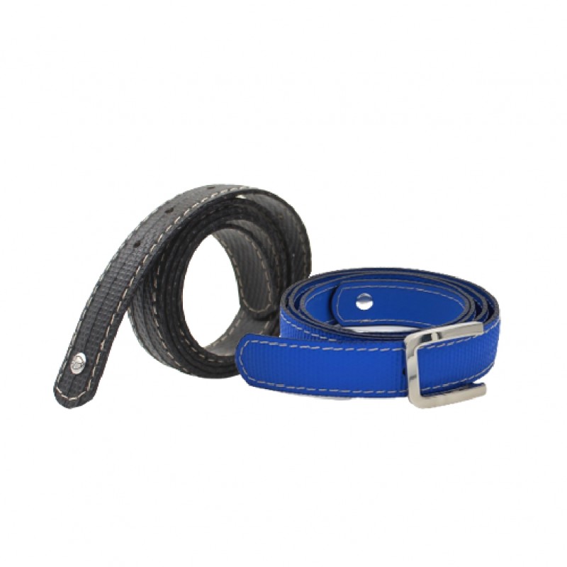 Duo ceintures noires & bleues CAMILLE