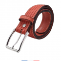 Ceinture rouge brique - Charlie