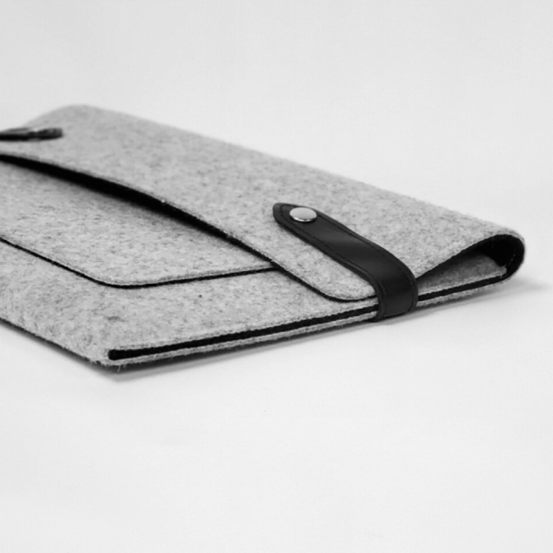 Pochette ordinateur Made in France & ?�thique - SAINT LAZARE Taille 13 pouces (33,5x24cm)