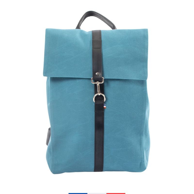Sac à dos Made in France - Jack bleu paon Sac à dos Made in France - Jack bleu paon
