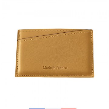 Porte cartes personnalisé cuir