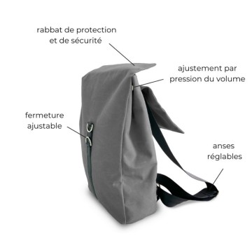 sac à dos sécurisé