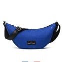 Sac demi lune bleu de travail