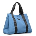 Sac cabas bleu clair