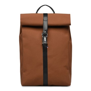 sac à dos urbain et chic de couleur marron pour femme et fabriqué en France