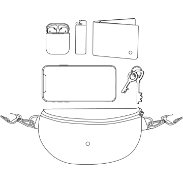 Intérieur spacieux et fonctionnel, pensé pour vos essentiels.