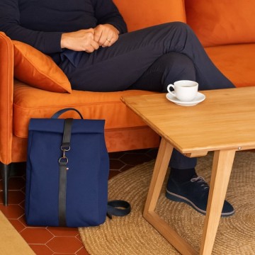 sac à dos homme made in france bleu marine