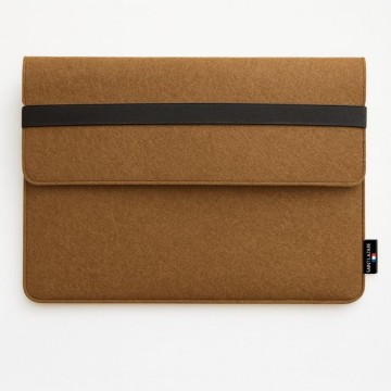 Housse ordinateur made in France feutre recyclé