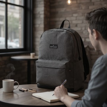 sac à dos travail fabriqué en France gris