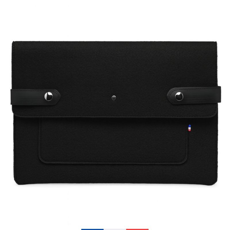 Pochette ordinateur Made in France - noire