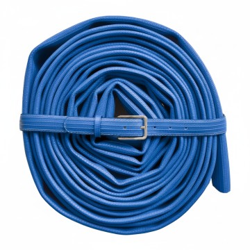 ceinture bleue en lance à incendie (vegan)