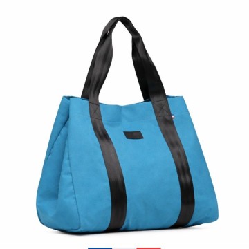 tres grand sac de plage bleu