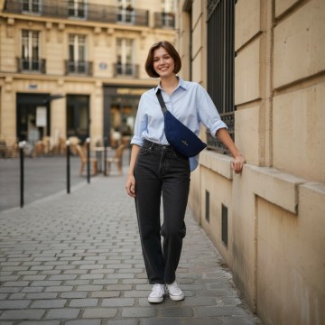 Sac banane demi-lune Made in France