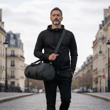 sac polochon made in France personnalisable