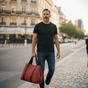 Sac cabas course Made in France & Ecoresponsable - SAINT LAZARE