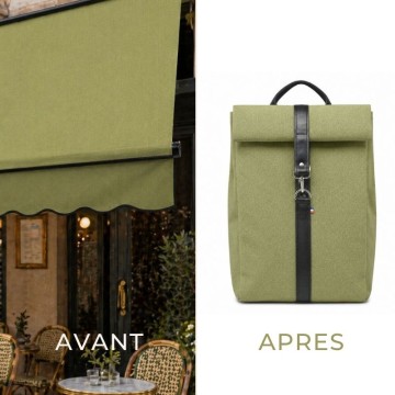 sac à dos rolltop green