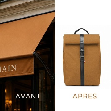 sac à dos rollltop recyclé