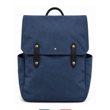 sac à dos bleu Made in France