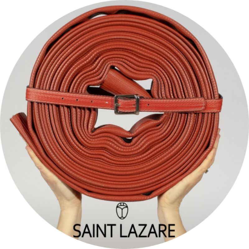 Ceinture rouge brique - Louise