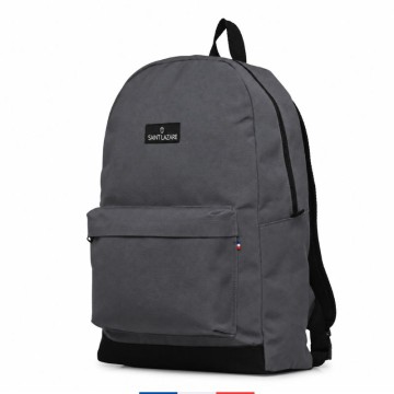 sac à dos français gris