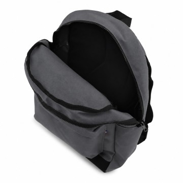 sac à dos grande ouverture gris