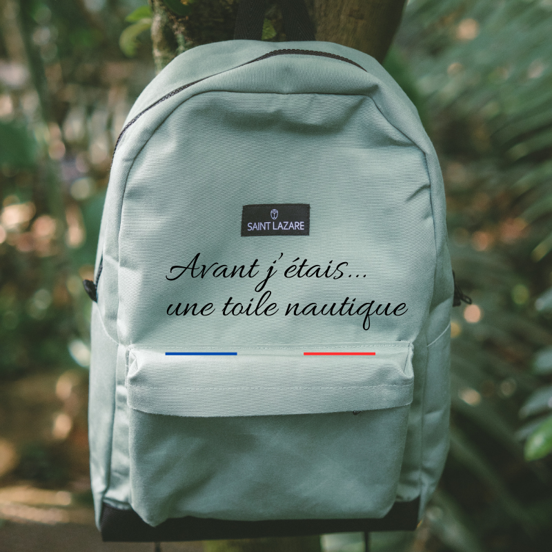 sac à dos recyclé vert